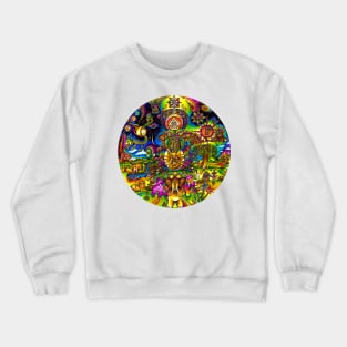 Lotus of Tibet Crewneck Sweatshirt